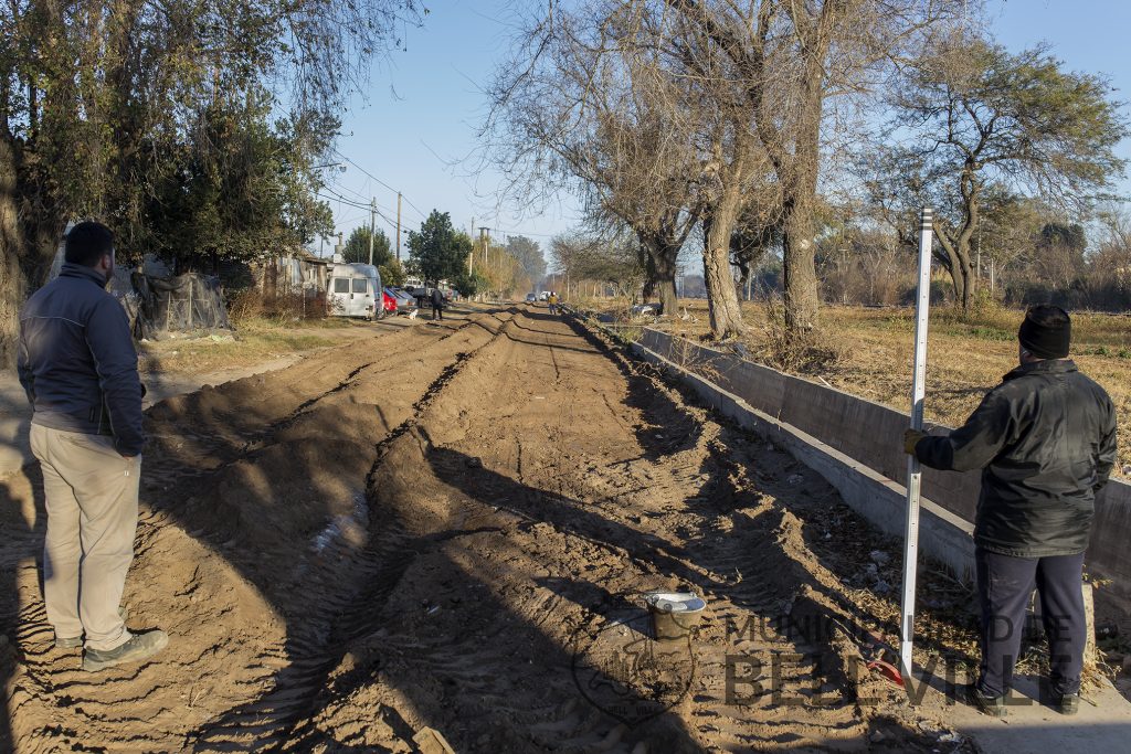 El último tramo de Camino a Morrison contará con cordón cuneta.