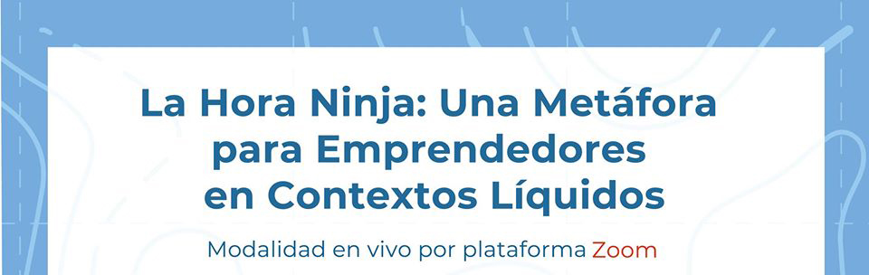 Charla de hoy para emprendedores: La inmovilidad significa exclusión.