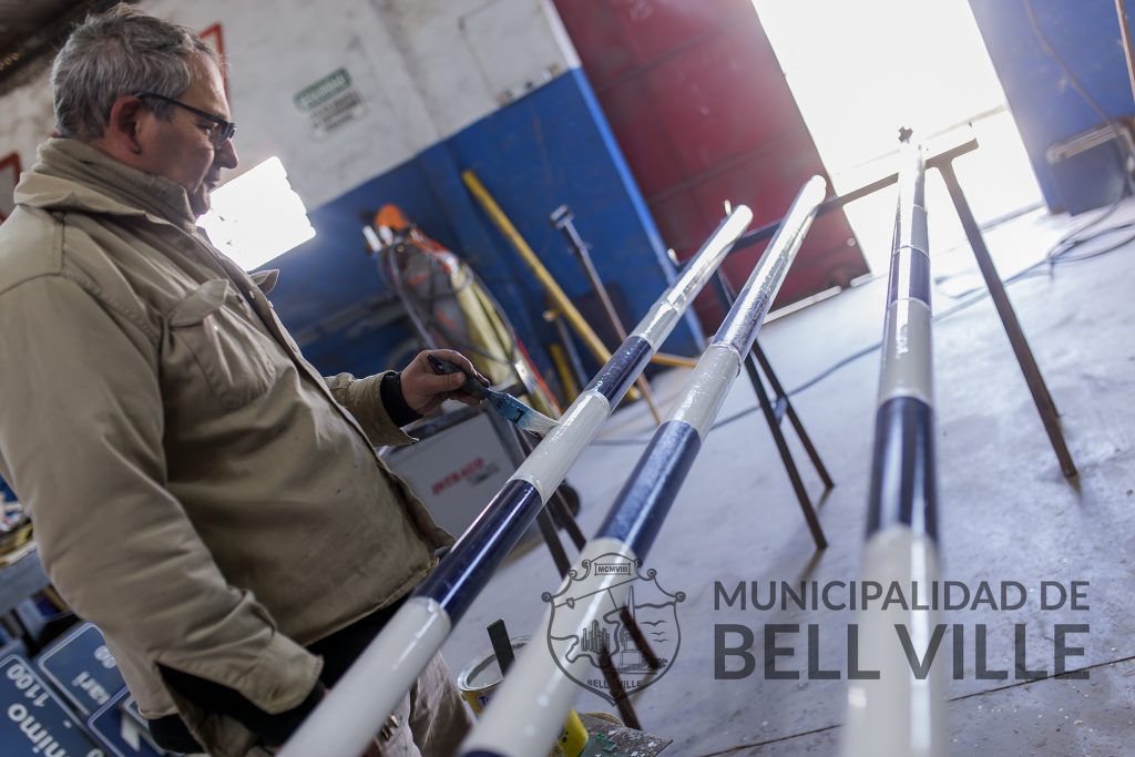 Los nomencladores de calles se irán colocando por barrios.