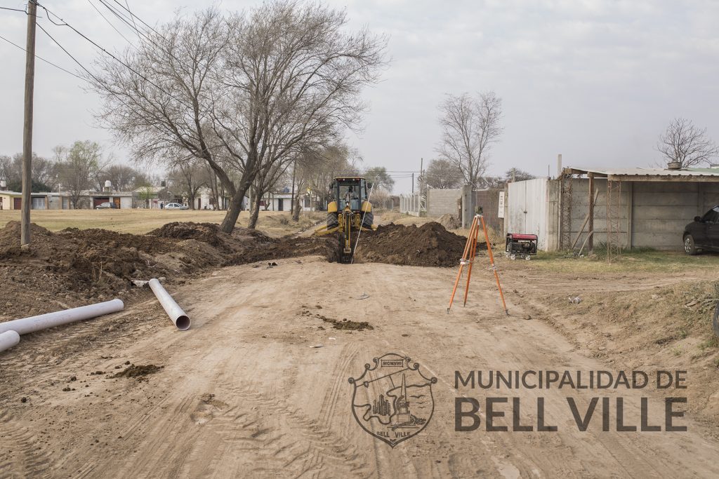 Paulatinamente se amplía la red cloacal para llegar al 100% de la ciudad.