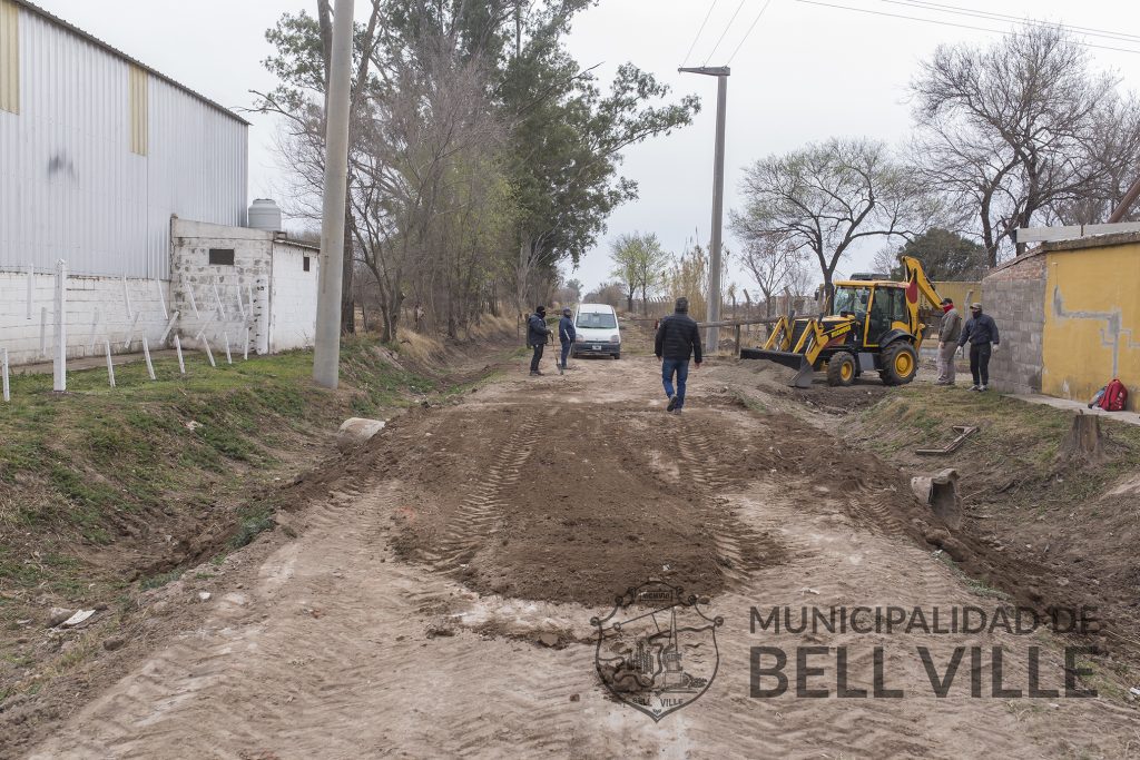 Mejoran desagües al Norte de la ciudad.