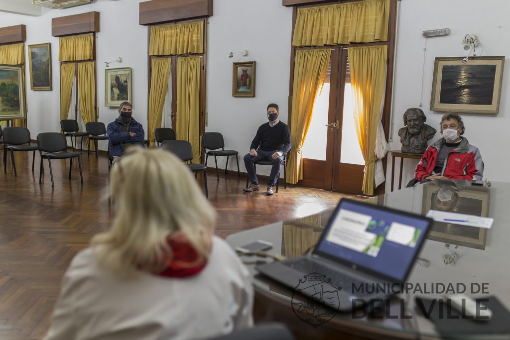 El Dr. Briner participó de una nueva reunión de prevención de salud con personal municipal.