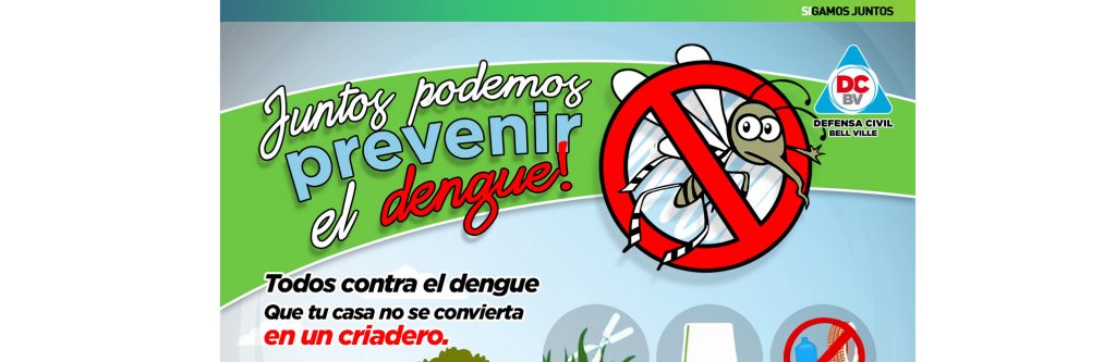 El dengue se puede prevenir.