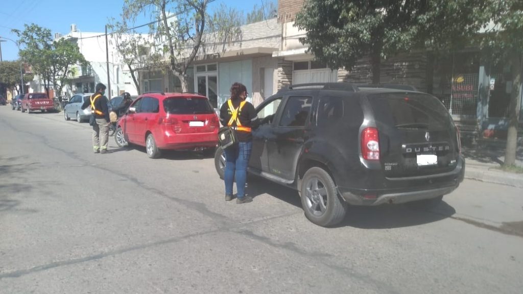 Intenso trabajo de los agentes municipales de Tránsito el fin de semana.