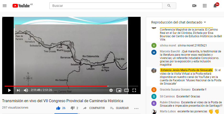 El Centro de Estudios Históricos participó de un congreso “Por los Caminos de Belgrano y Bustos en Córdoba”