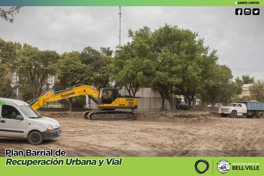 Está concluyendo el trabajo de reacomodamiento de barrancas del río en el Paseo Tucumán.