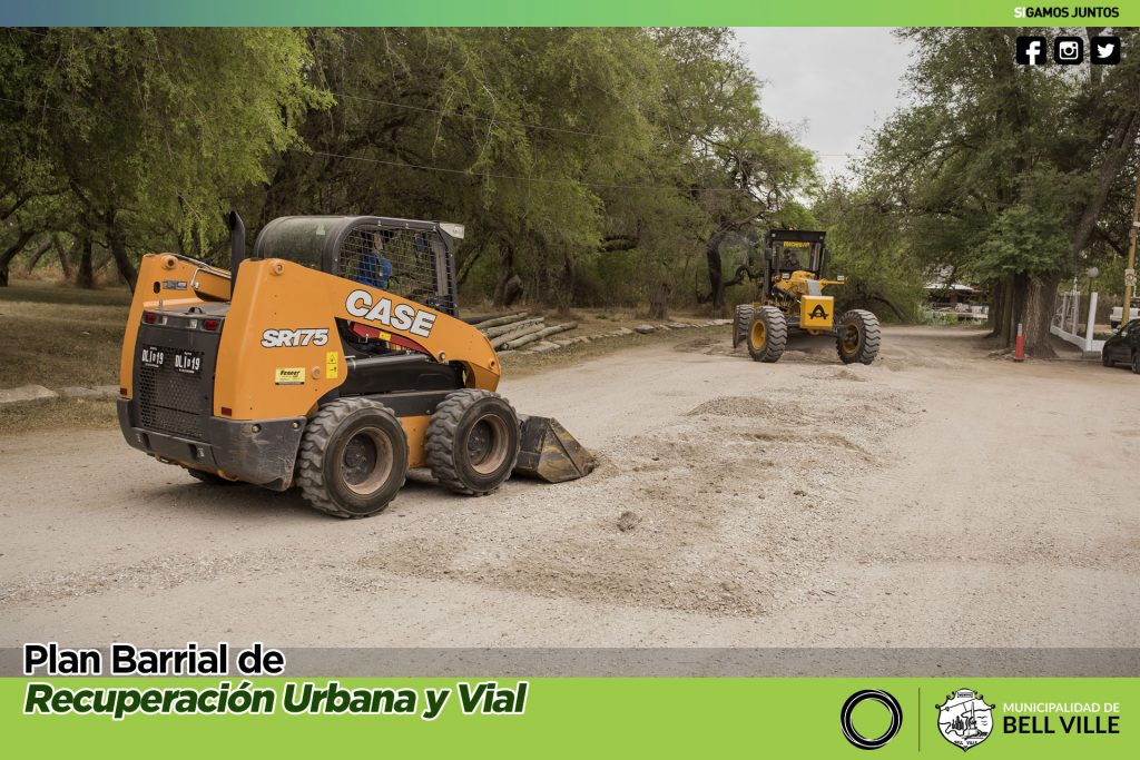 Intervenciones municipales en algunas calles del Parque Tau.