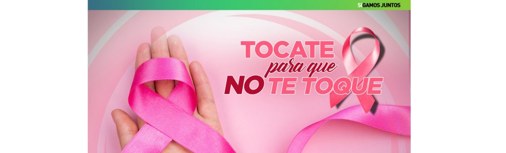 ALCEC y Municipalidad ponen en marcha la campaña en el mes de la lucha contra el cáncer de mama.