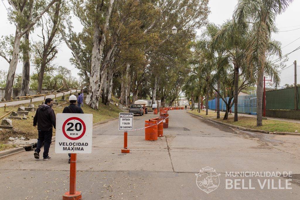 Por obras, restringen media calzada en ambos extremos del futuro puente de avenida Güemes.