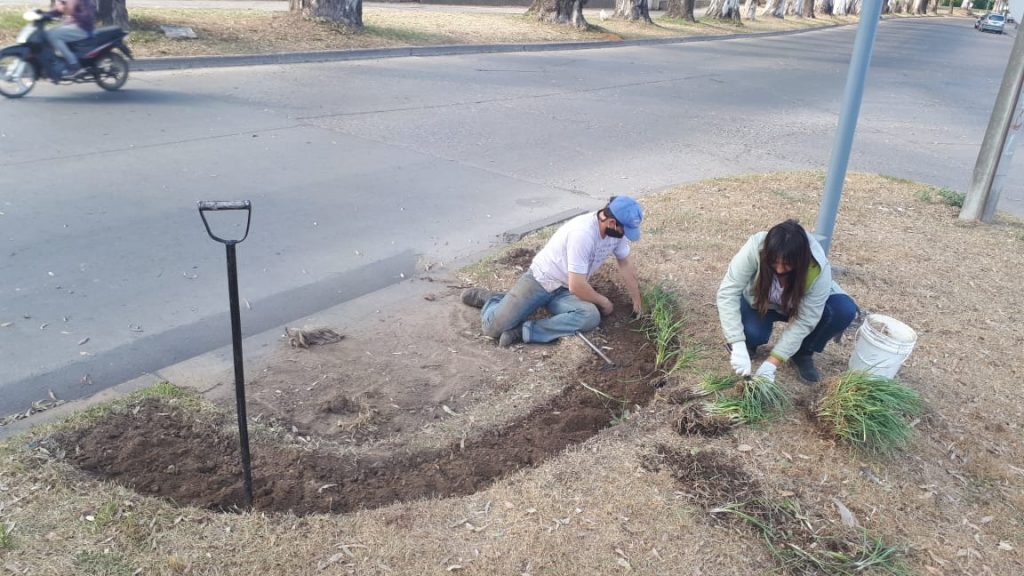 La Guardia Urbana y el embellecimiento de espacios públicos