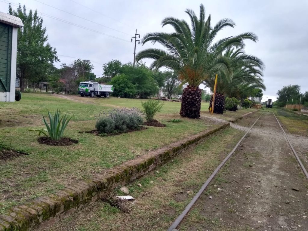 Multiplicidad de tareas desplegó la Guardia Urbana en distintos espacios públicos.