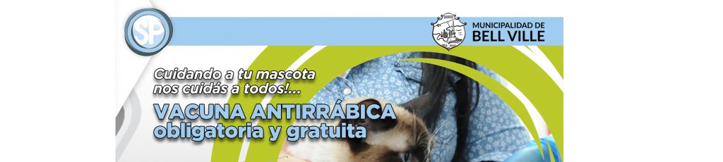 Mañana comienza el operativo municipal de vacunación antirrábica de perros y gatos.