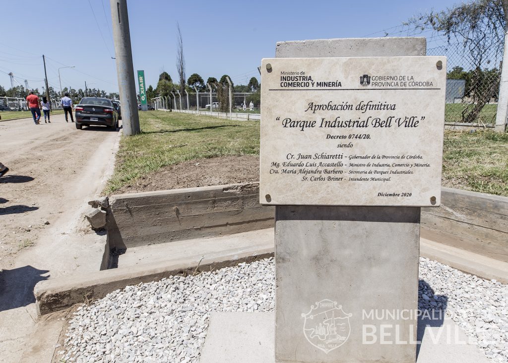 Los números del Parque Industrial de Bell Ville.