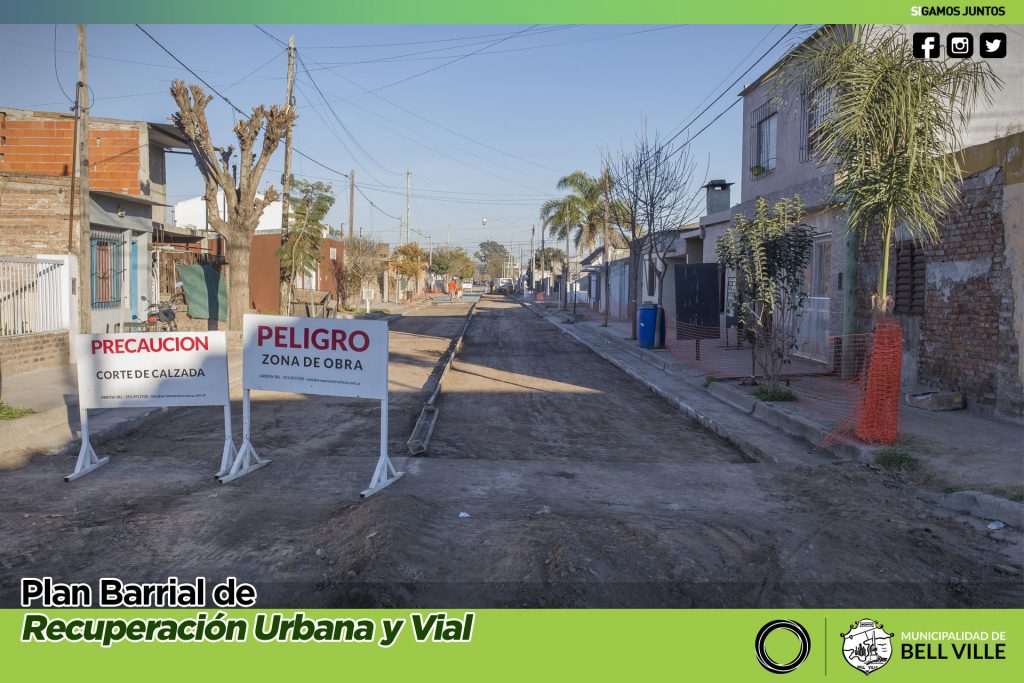 Se avanza en la zona Este de la ciudad con el hormigonado de calles.