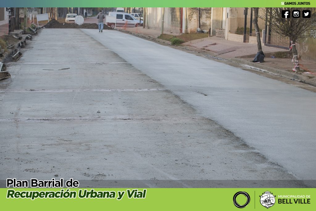 El Concejo Deliberante autorizó el hormigonado de otras 12 cuadras.