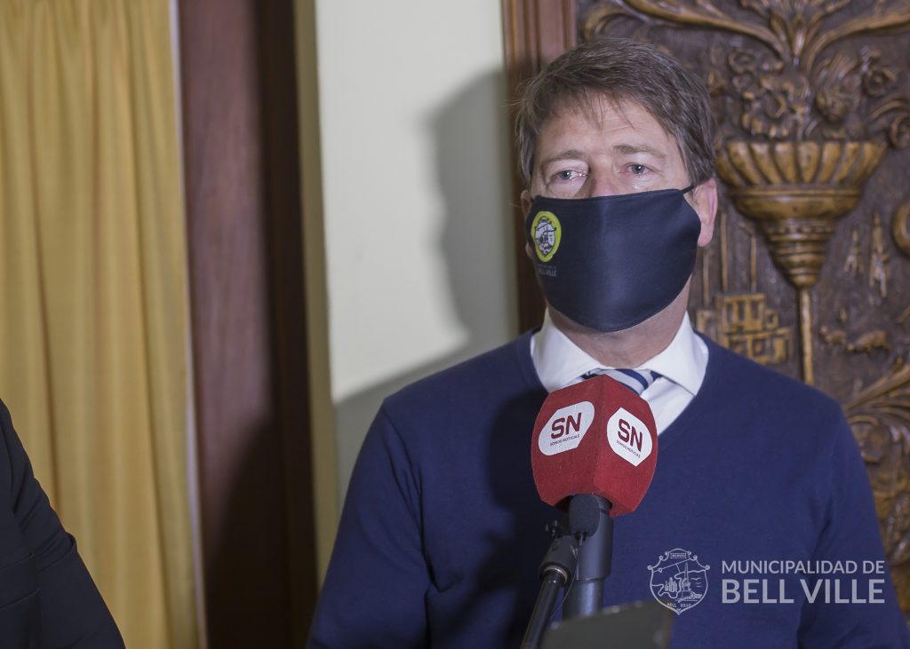 El intendente agradeció al Colegio de Abogados por el trabajo conjunto en recuperar instituciones para la ciudad.