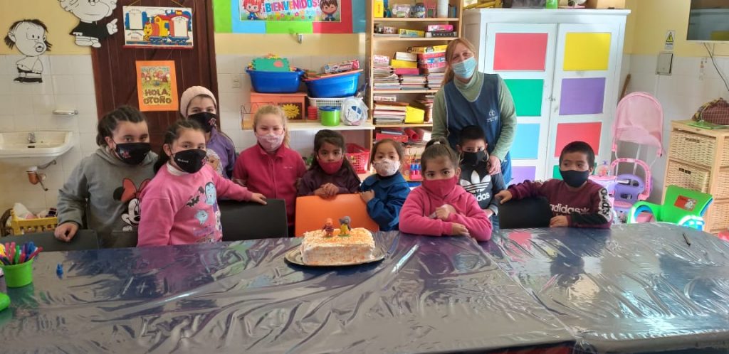 En la Casa del Niño se festejó el Día del Amigo.