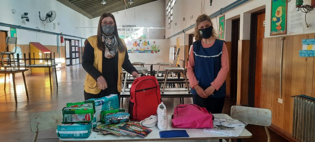 Importantes donaciones para los pequeños de la Casa del Niño y Guardería Vigil.