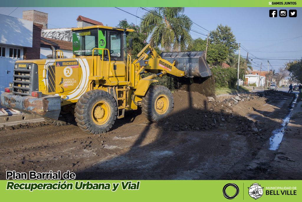Se puso en marcha la segunda etapa del hormigonado de calles