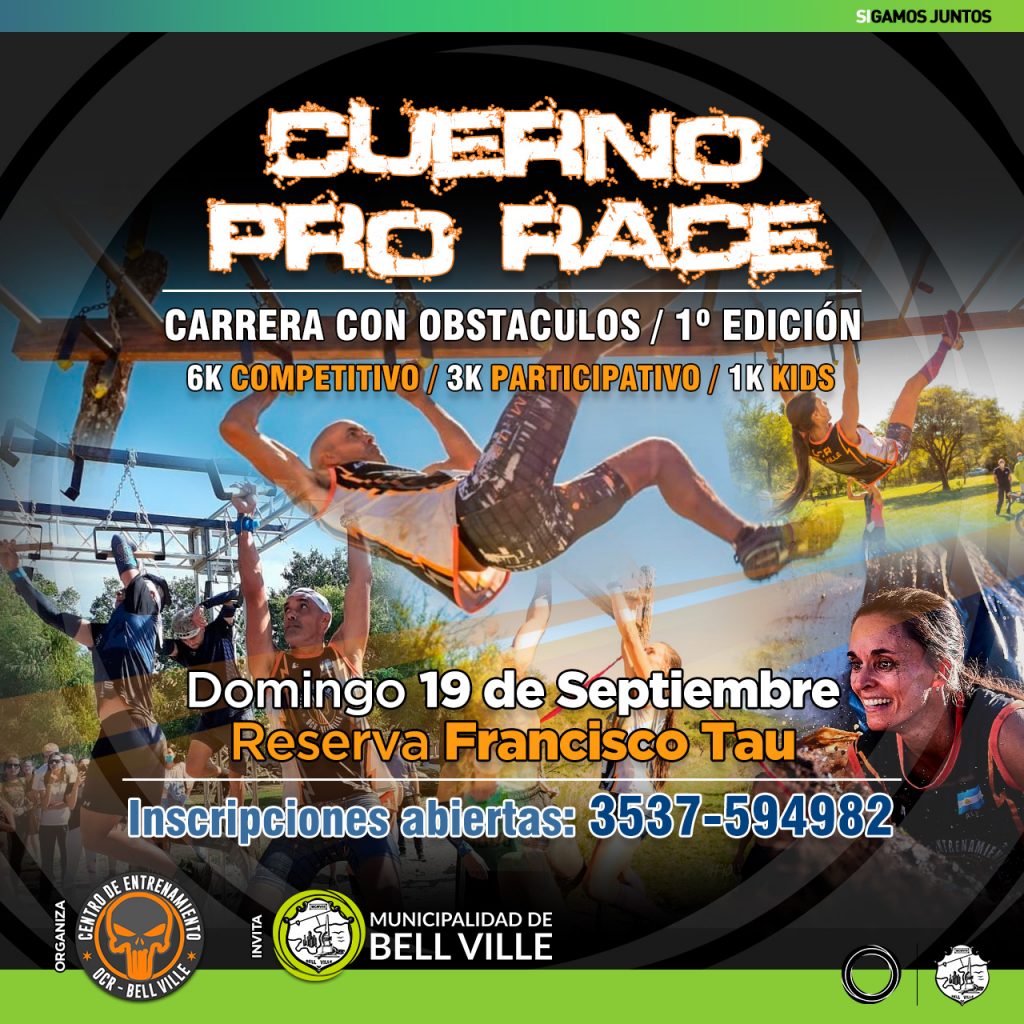En septiembre llegará la prueba deportiva “Cuerno Pro Race”.