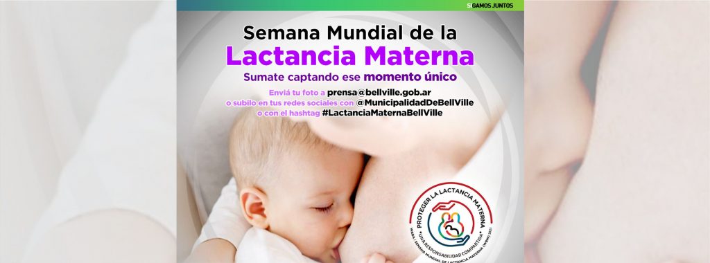 Se conmemora a nivel mundial la Semana de la Lactancia Materna.