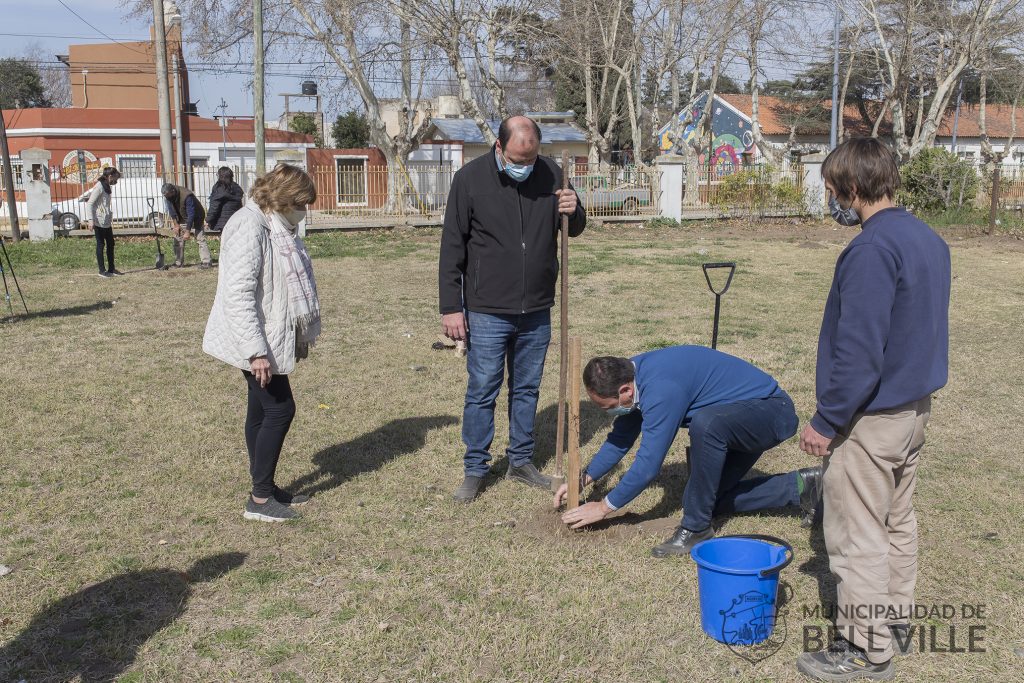 Desde hoy la ciudad tiene otro espacio Taucito, favoreciendo la flora autóctona
