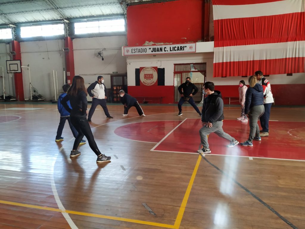 En los Núcleos Barriales comenzó el módulo de actividades físicas adaptadas