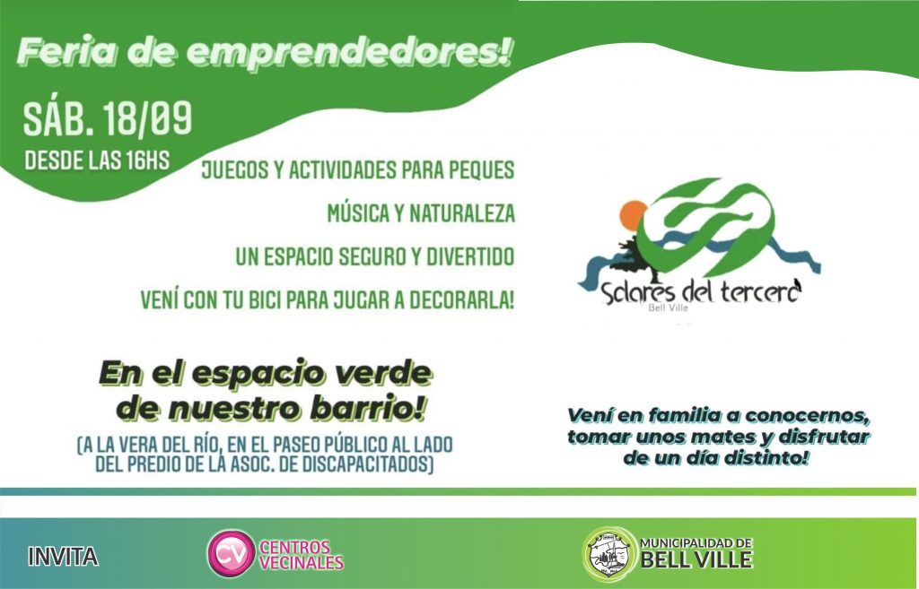 Sábado de entretenimientos y feria en Solares del Tercero