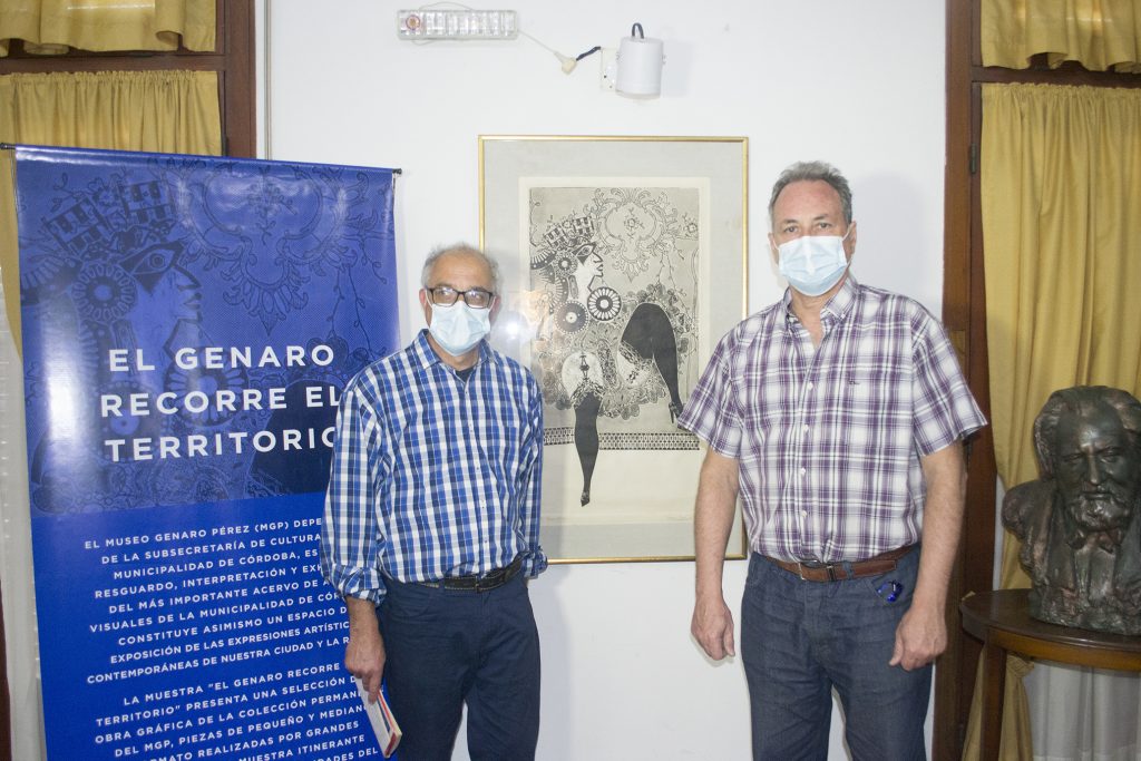 Ya se puede apreciar en el salón Walter de Navazio las obras del Museo Genaro Pérez de Córdoba.