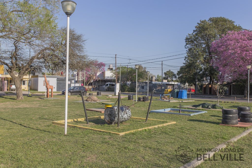 Se sigue con el mantenimiento de espacios verdes