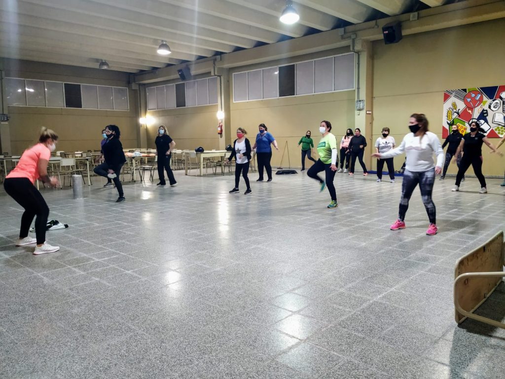 Se habilitó un nuevo Núcleo Deportivo en la Escuela Robertina Moyano de Sastre