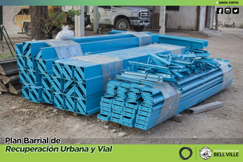 Se intensificará la obra de cordón cuneta en calles de la ciudad.