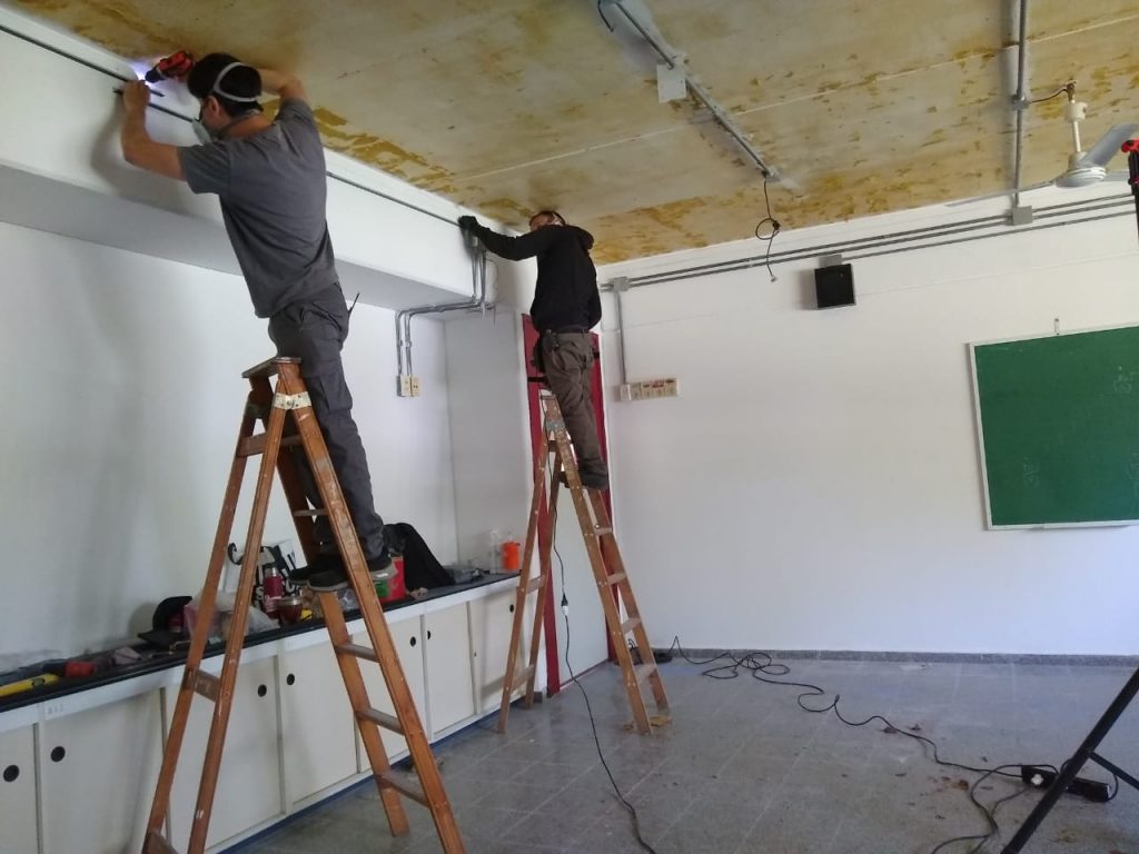 Intervenciones municipales importantes en 9 edificios escolares con fondos del FODEMEEP