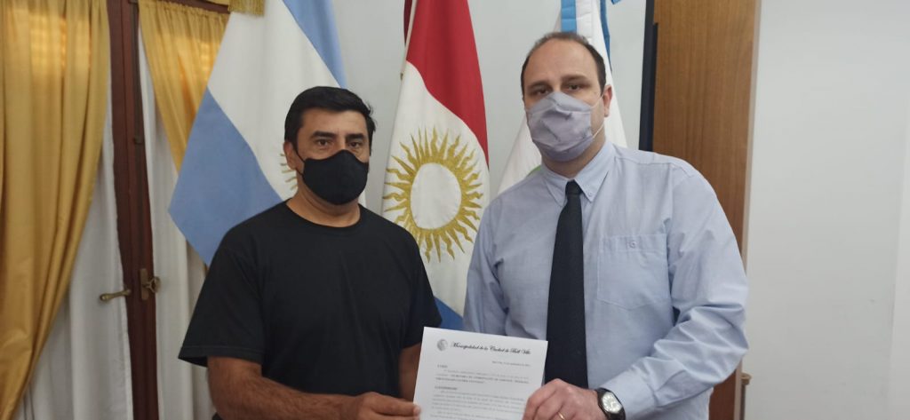 El Centro Vecinal Portal del Río recibió $ 19.371,23 por el Programa Municipal de Participación Vecinal