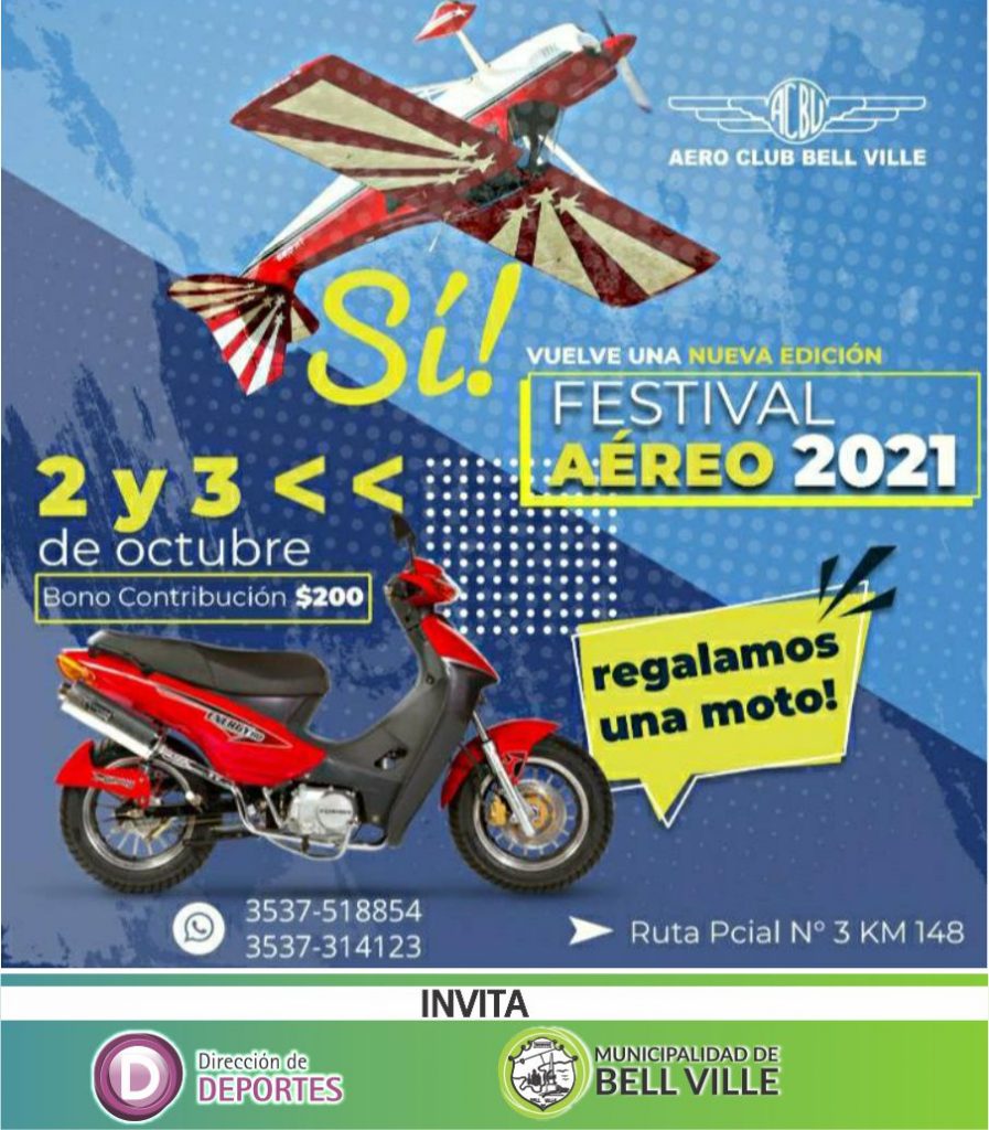 Sábado y domingo estaremos a pleno vuelo con el Festival Aéreo del Aero Club