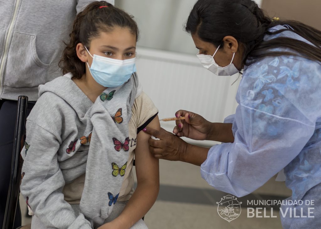 Hoy no hubo casos positivos de Covid 19 y se inocularon a 846 vecinos.