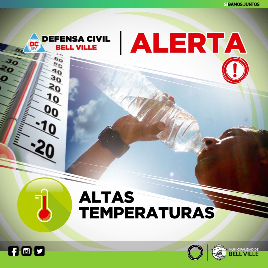 Ante la intensa ola de calor, recomendaciones para la protección personal