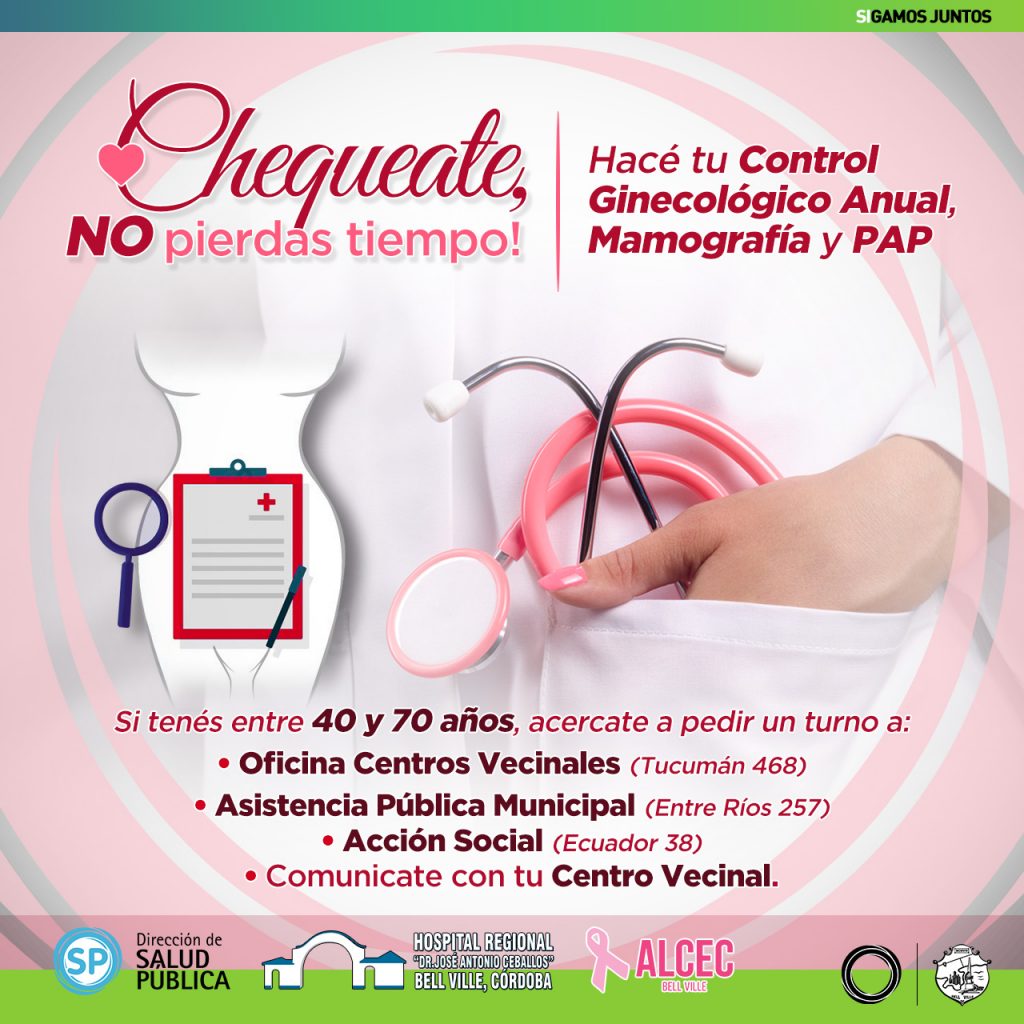 Se incrementa la adhesión a la campaña de prevención contra el Cáncer de Mama y PAP