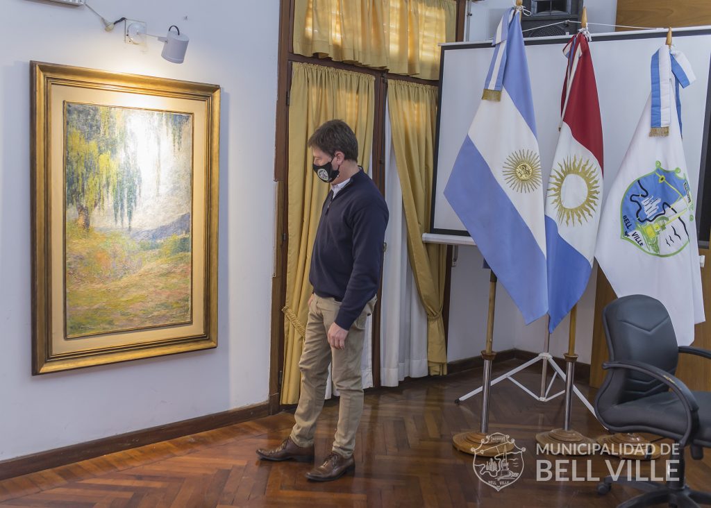 Por primera vez la ciudad cuenta con dos obras del artista Walter de Navazio