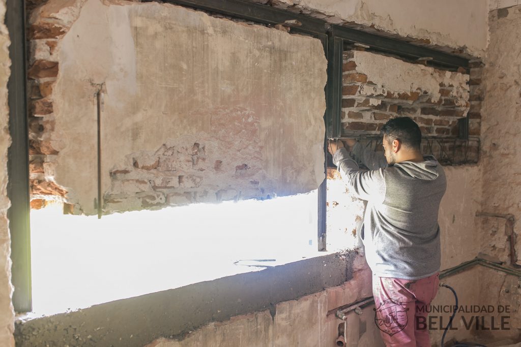 Se continúa con la obra de la futura Sala de Situación para la salud pública