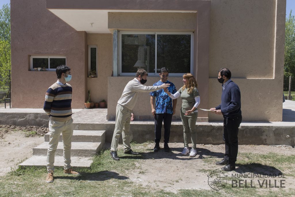 Se entregó una nueva vivienda del programa Pro.Coo.Mu.Vi.