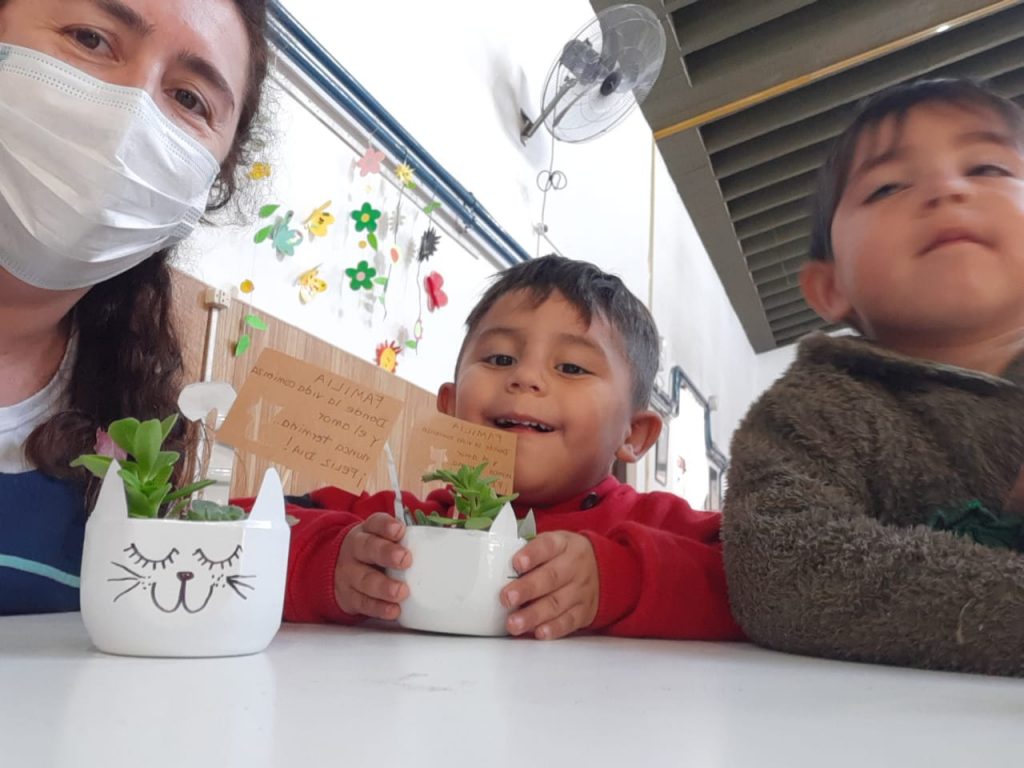 En la Guardería Constancio C. Vigil se trabaja en el fortalecimiento de los lazos familiares