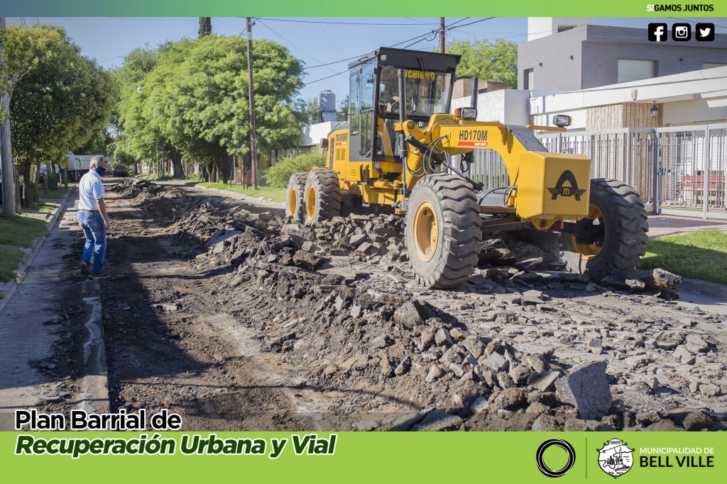 En breve se inicia el hormigonado de dos cuadras de la calle Marcos Juárez