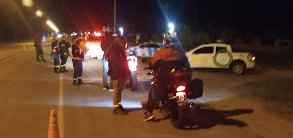 Gendarmería Nacional colaboró en los controles de tránsito