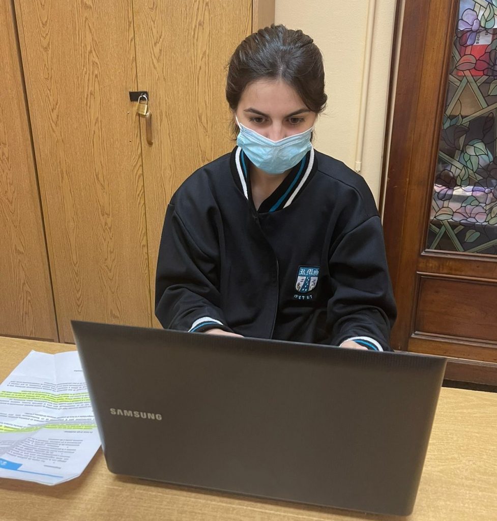 Ludmila Orodá del IPET 87 participa del Parlamento Juvenil Mercosur