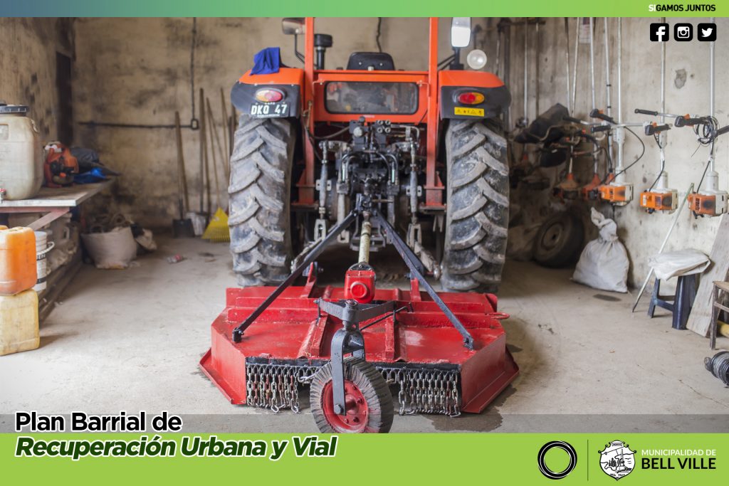 En el Corralón Municipal se recuperaron tres máquinas en desuso