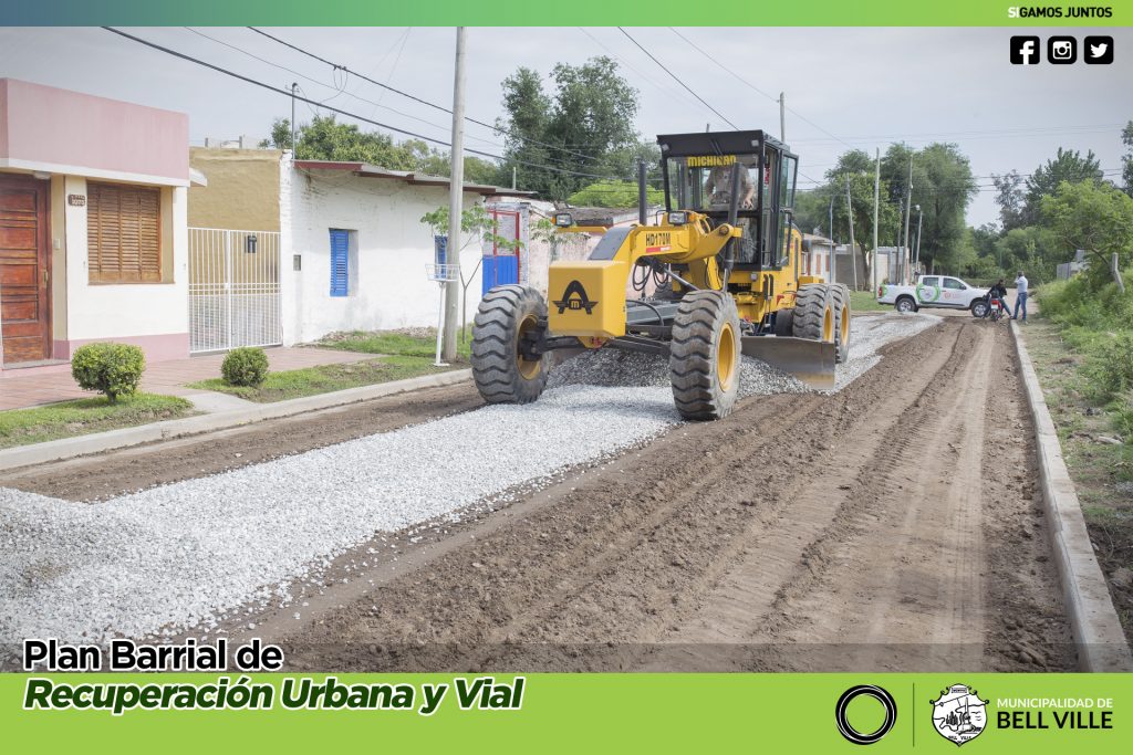 Obras complementarias al nuevo cordón cuneta en calle Rodríguez Peña