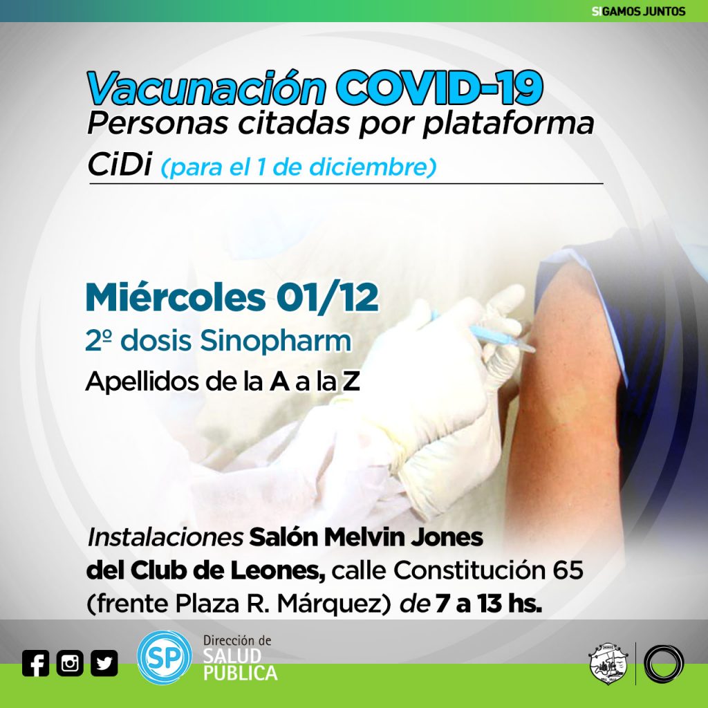 Covid 19: No se registraron casos positivos en el Centro Municipal de Testeos