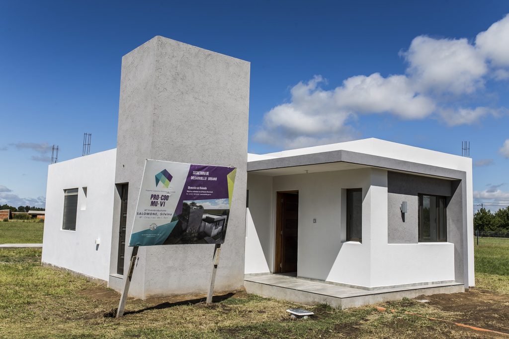 Entre ejecución y a licitar hay 7 viviendas del Pro.Coo.Mu.Vi. en diferentes etapas de construcción