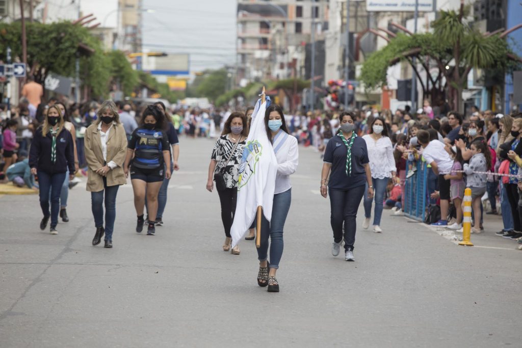 Con un emotivo homenaje al personal de salud y voluntariado, Bell Ville festejó sus 345 años de vida